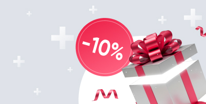 Скидка –10% на День рождения в «ВМ Клинике» 402x203
